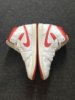 Nike Jordan 1 Mid 41 rosso bianco