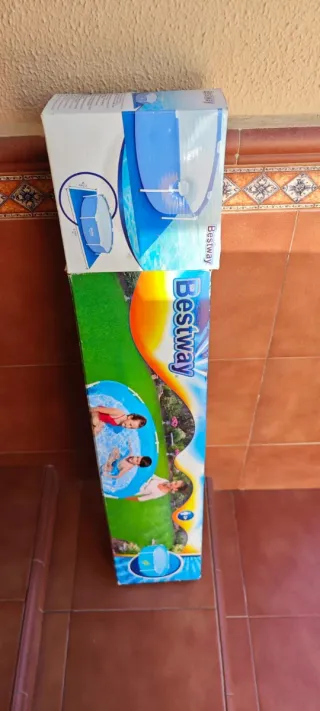 Piscina Bestway + Tela Suelo