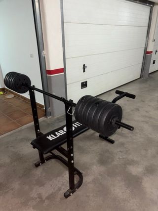 Banco de pesas Klar Fit Nuevo