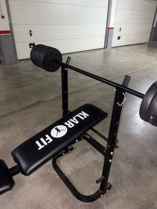 Banco de pesas Klar Fit Nuevo