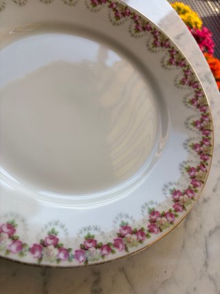 PLATOS ANTIGUOS PORCELANA FRANCESA