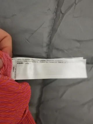 Mono corto Mango naranja y fucsia T.38