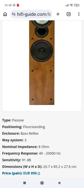 Altavoces KEF Q55 Serie 2