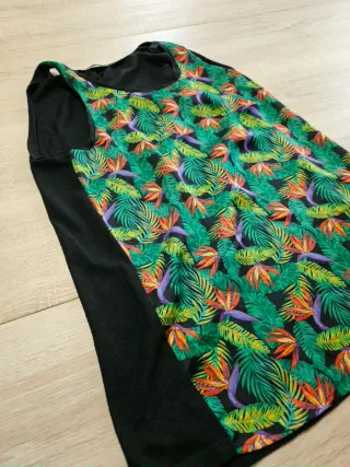 Canotta donna fantasia floreale