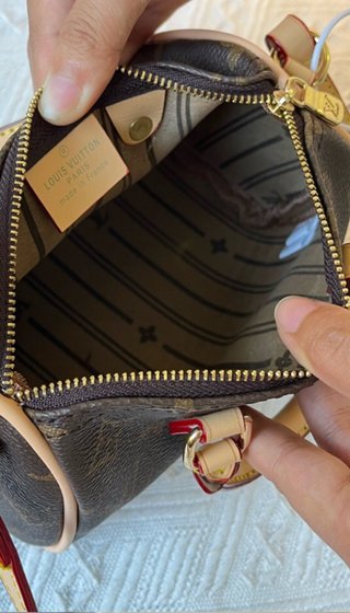 Borsetta Louis V Beige/Marrone