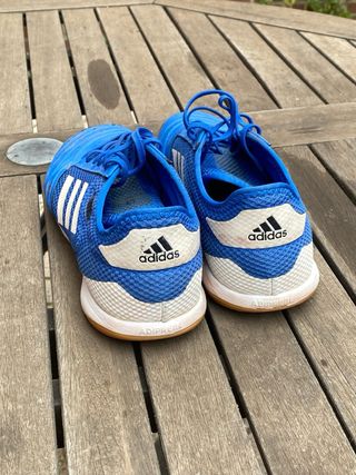 Zapatillas Fútbol Sala Adidas Azul Talla 43.5