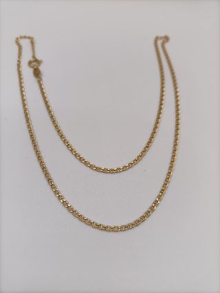 Cadena Oro 18k - Bilbao con barra- 4,50gr - 45cm