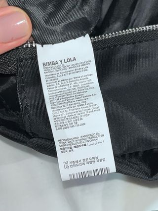 Bolso Bimba y Lola Negro