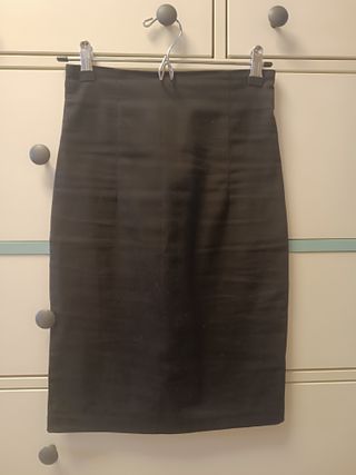 Falda negra tubo Collectif talla XS (8 UK)
