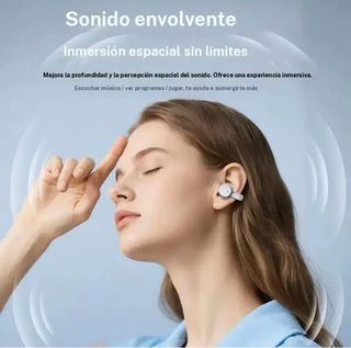 Auriculares 2 en 1 Beige y Dorado