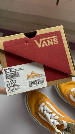 Vans Old Skool Amarillas Talla 36