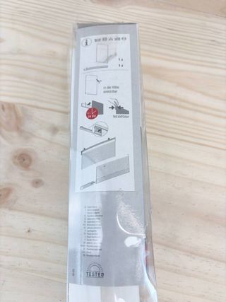 Pannello giapponese scorrevole Gardinia opaco bianco 60 x 245 cm