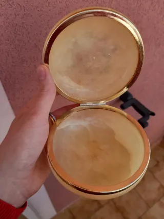 Portagioie vintage pietra dura dipinto a mano