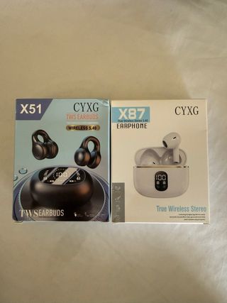 Pack 2 Auriculares CYXG X51 y X87