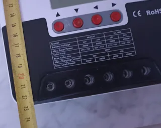 Controlador Carga Solar MPPT + dos placas solares
