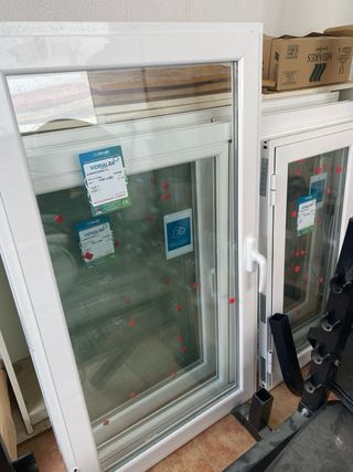 Ventanas aluminio Climalit abatibles nuevas