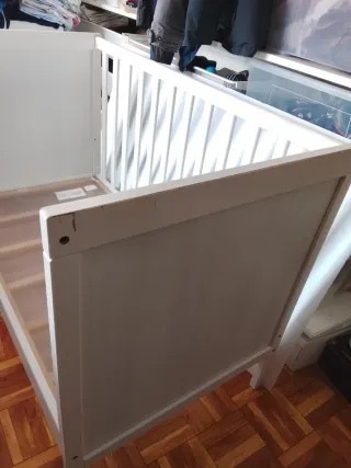 CUNA/CAMA, lateral abierto de 1 a 5 años. 60x120cm