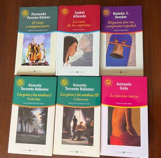 Libros de literatura española