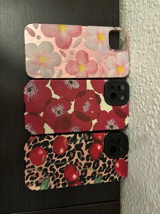 Pack 9 Fundas iPhone 15 Plus Varios Estilos