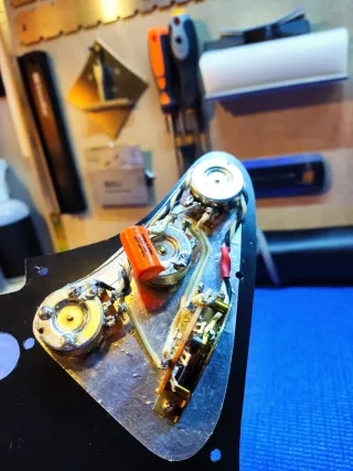 Arnés de electrónica Custom Stratocaster