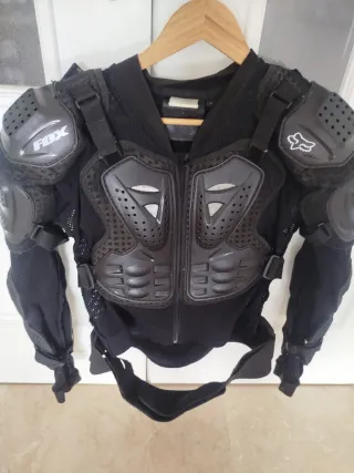 Pechera Motocross FOX Titan Negra