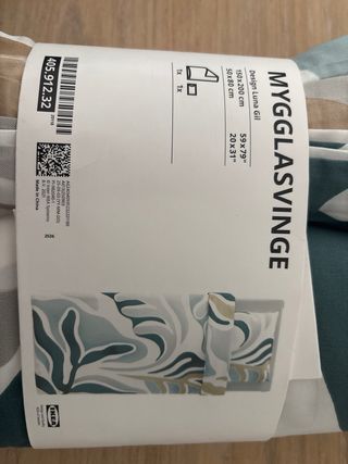 Set Lenzuola IKEA MYGGLASVINGE