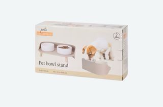 Comedero doble con patas