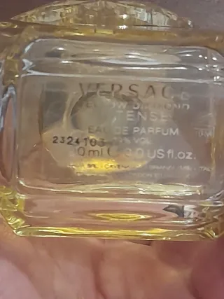 Flacone vuoto VERSACE YELLOW DIAMOND INTENSE