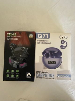 Pack 2 Auriculares Inalámbricos CYXG