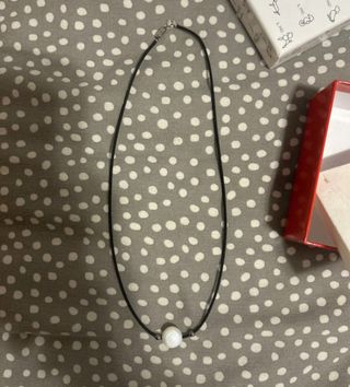 Collar IL MIO Perla Blanca Plata 1 Ley