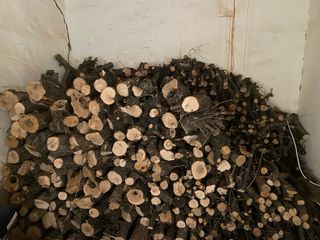 Leña de olivo para chimenea