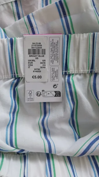 5 Pantalones Pijama Verano XS