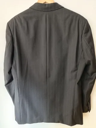 Traje completo Vintage Hugo Boss raya diplomática