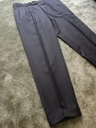 Traje completo Vintage Hugo Boss raya diplomática