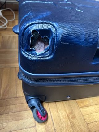 Maleta Grande Tommy Hilfiger Azul y Roja