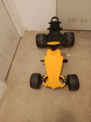 Bicicleta Coche Kart Negro