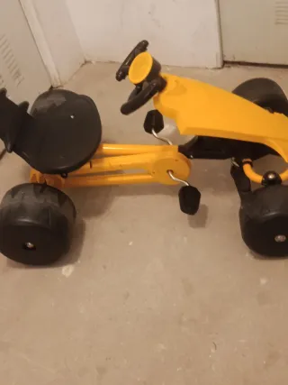 Bicicleta Coche Kart Negro