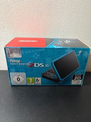 New Nintendo 2DS XL Console Nera