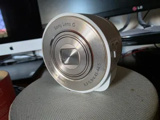 Sony DSC-QX10 Cyber-shot Fotocamera Bianca