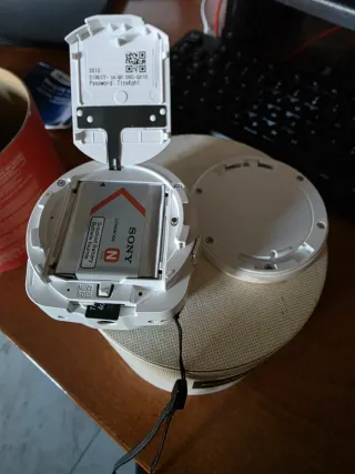 Sony DSC-QX10 Cyber-shot Fotocamera Bianca