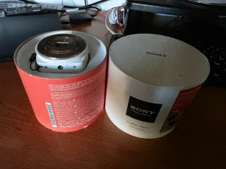 Sony DSC-QX10 Cyber-shot Fotocamera Bianca