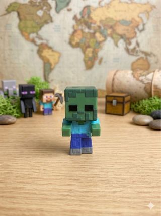 Figura Zombie Minecraft Kinder Joy