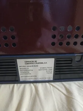 Horno Vintage Ribera