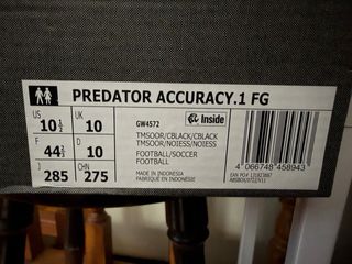 Zapatillas Adidas Predator Accuracy.1 Talla 44 2/3