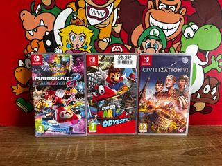 Juegos Nintendo Switch: Mario Kart, Super Mario, C