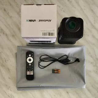 Proiettore Full HD + telo grigio cinema