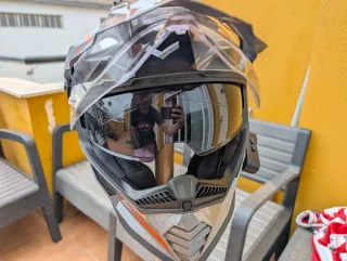 Casco Moto LS2 Pioneer Evo Talla S