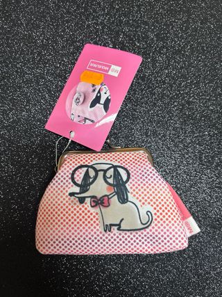 Monedero Miquelrius perro gafas pajarita