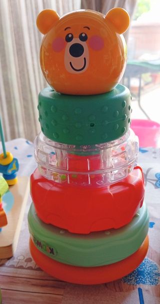 KIDWAY Pirámide Anillos A partir de los 10 meses