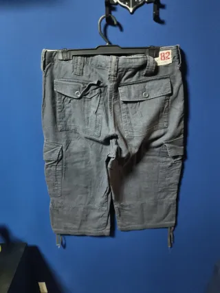 Pantalón Pirata Gris